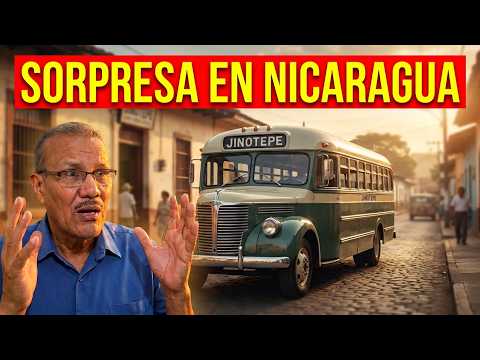 Gran conmocion en Nicaragua por llegada de 3 buses en el departamento de Carazo, 1950 !!