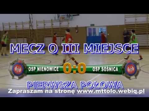 Skrót meczu Futsal OSP Nienowice 4:4 k.2:3 OSP STRAŻAK Sośnica 2014-02-23