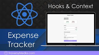 Download the video "Build an Expense Tracker | React Hooks & Context API"