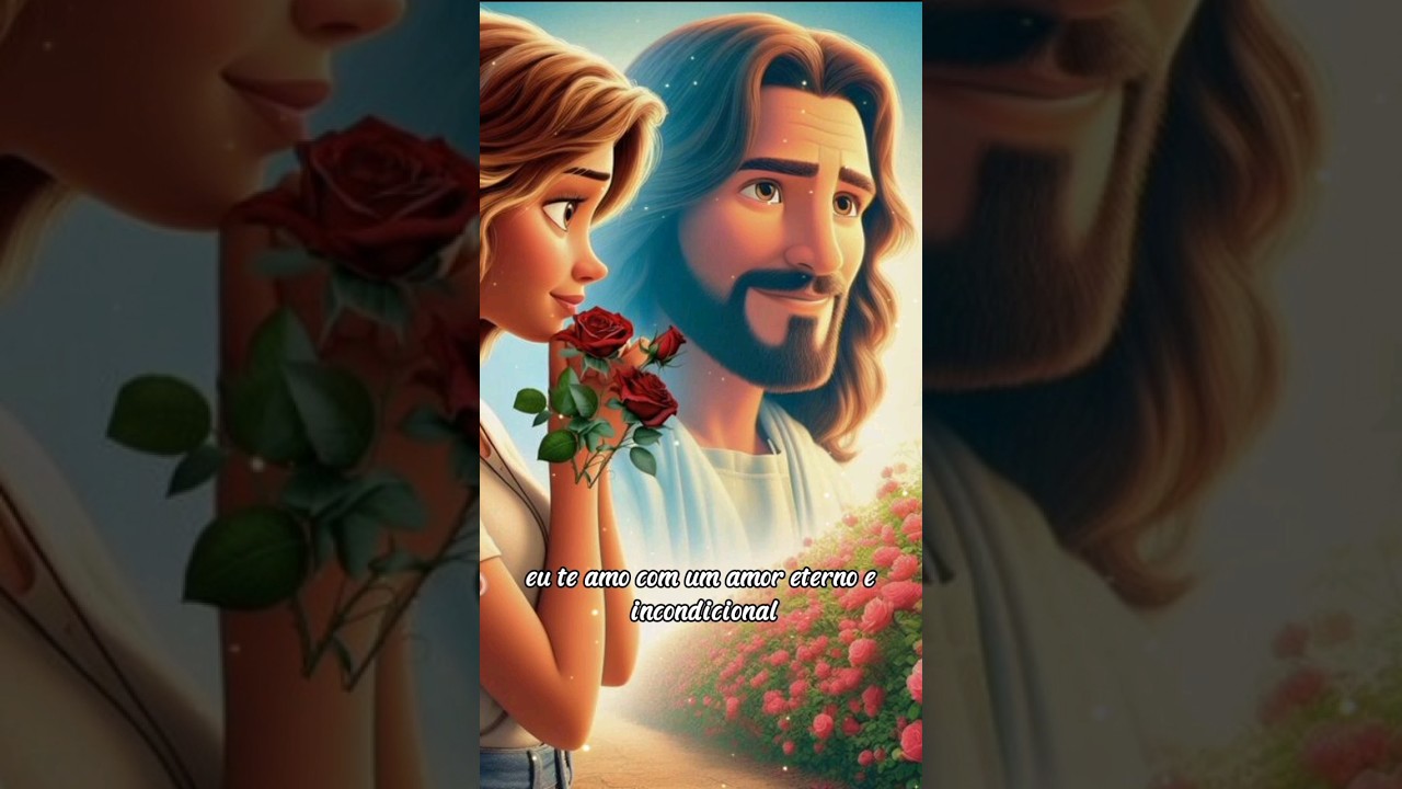 Jesus te ama muito❤ #shorts #jesusteama #mensagemdodia