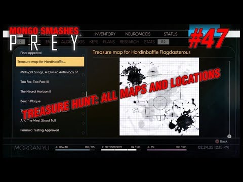 Let's Prey Part 47 - Treasure Hunt Map and Number Locations