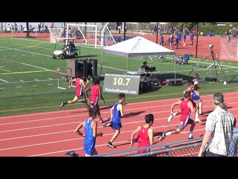 FSB 100m Heat 1 vs Fountain Valley on 3-27-19