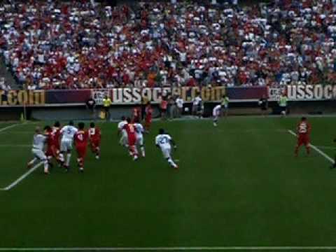Corner kick late during USMNT vs. Turkey Game