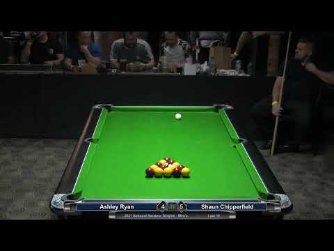 2021 Men's National Amateur Singles Last 16 - Ashley Ryan v Shaun Chipperfield