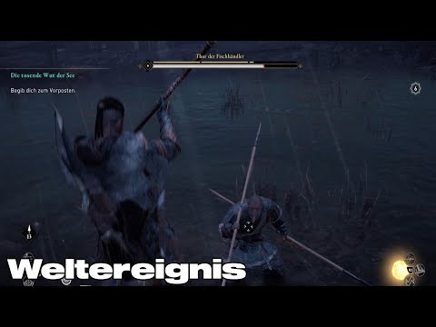 Assassins Creed Valhalla - Weltereignis Thor der Fischhändler / Drengr / Lösung / Gameplay Deutsch