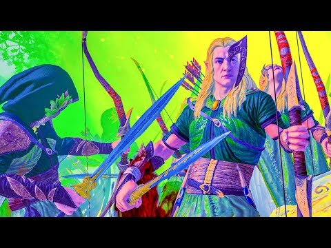 Realm of The Wood Elves DLC - Total War WARHAMMER Cinematic Battle Machinima
