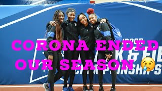 CORONA ENDED OUR SEASON! | NCAA INDOOR CHAMPIONSHIPS 2020😢 | Masai Russell