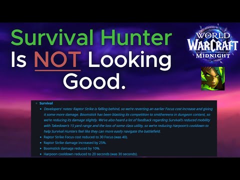 Is Survival Hunter Feedback Being Heard for Midnight?