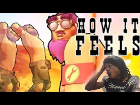 IS THIS ENGINEER OR TORBJORN???!!!! How it Feels to play Engineer in TF2 Lazy Purple REACTION!!!!!!!