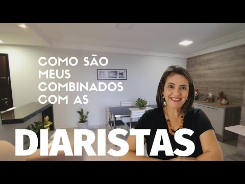 COMBINADOS COM DIARISTA/ PORQUE A MINHA SAIU #eideoliveira #organização