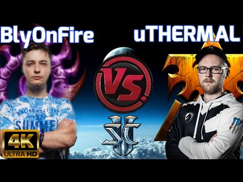 Starcraft 2: uThermal [T] BlyOnFire [Z] - You Don't Get to See THIS everyday...