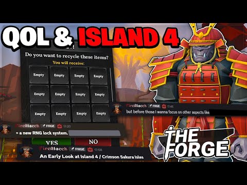 These UPDATES Are INSANE! QOL,Island 4,Guilds etc. The FORGE!