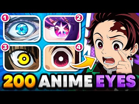 ERRATE DEN ANIME ANHAND VON 4 AUGEN (Schwer - Super Einfach) 👁️