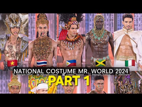 Mister World 2024 // National Costume Competition // Part1 // #philippines #thailand #vietnam #like