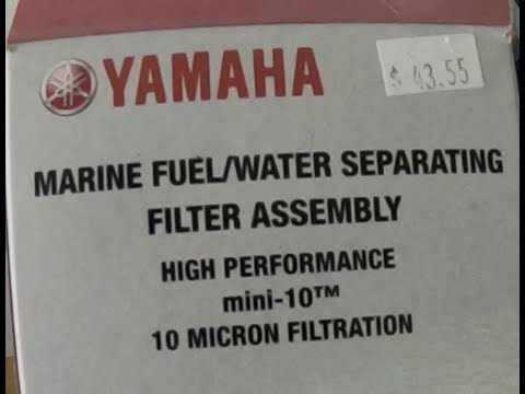 How To Install A Yamaha Marine Water Fuel Separator and Honda or Mercury on any outboard engine
