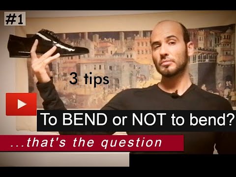 Tango Tutorial #1.  To BEND or NOT to BEND (3 TIPS)