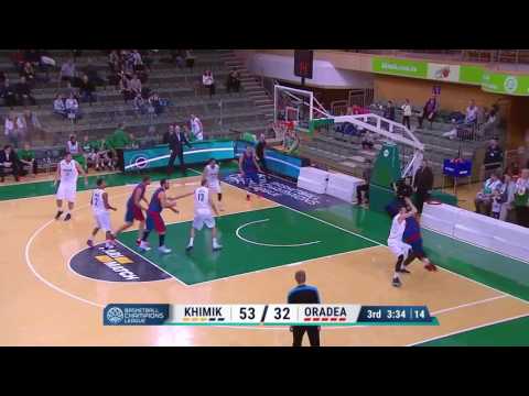 Highlights of CSM CSU Oradea in loss to Khimik (49-78)