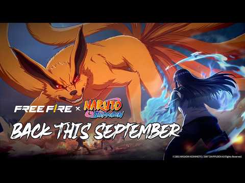 Free Fire x NARUTO SHIPPUDEN Chapter 1 returns this September 2026!| Free Fire Official