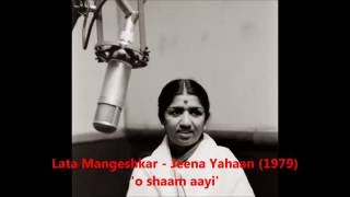 Lata Mangeshkar - Jeena Yahaan (1979) - 'o shaam aayi'