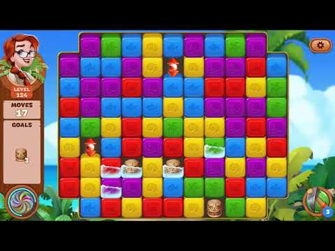 Lost Island Blast Adventure Level 124