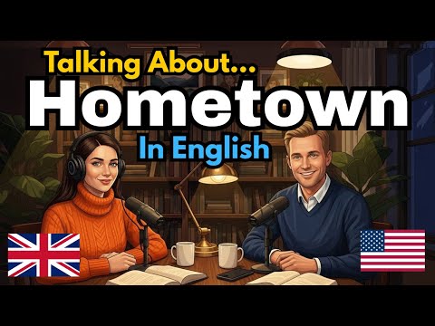How to Talk  About Describe Your Hometown in English | Daily Conversation Practice