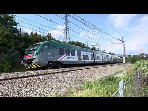 [4K] Trenord RE Milano Centrale - Colico. Doppia di ETR 526.