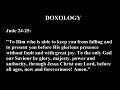 Doxology: Jude 24 - 25.  Sms "SKIZA 7620534" to 811