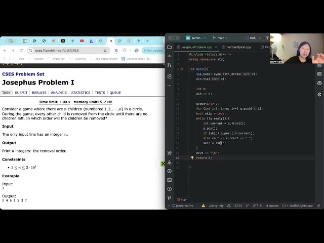 Understanding and Solving the Josephus Problem Using Queues in C++ | Magica