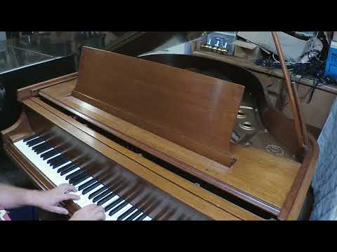 Baldwin Grand Piano 5'8" Light Mahogany Satin Finish image 7