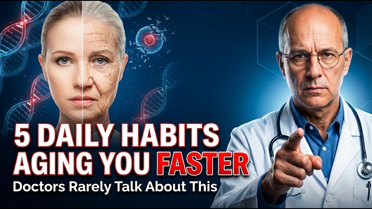 5 Daily Habits That Are Secretly Making You Age Faster (Doctors Rarely Talk About This)