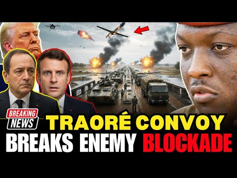 Breaking: The Convoy That Wouldn’t Die — Traoré’s Battle to Reclaim Eastern Burkina Faso