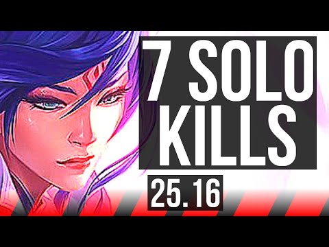 FIORA vs YASUO (TOP) | 7 solo kills, Legendary, 1000+ games | KR Master | 25.16