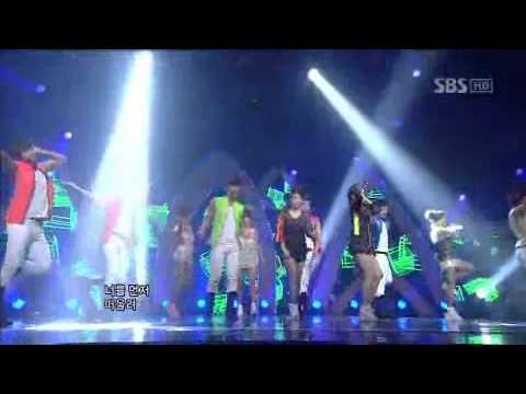 [SBS] 인기가요 628회 (20110703) 명장면 "2pm과 티아라가 만났다"