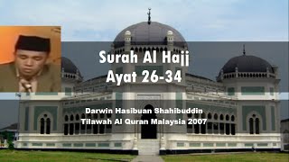 Download lagu Surah Al Hajj 26-34 - Quran Recitation by Darwin Hasibuan Shahibuddin mp3