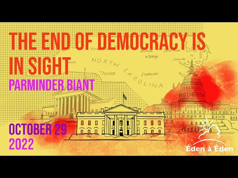 2022 October Zoom EAE - 2. PB : English version - The End of Democracy is in Sight - 29/10/2022