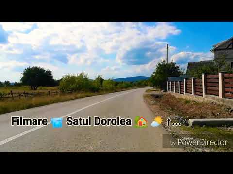 Filmarea 📹.. Satul Dorolea 🏡 🌤️ ⬆️, partea de sus 🔝 în jos 👇...!