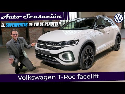 Presentación Volkswagen T-roc 2022 facelift. El superventas se renueva!