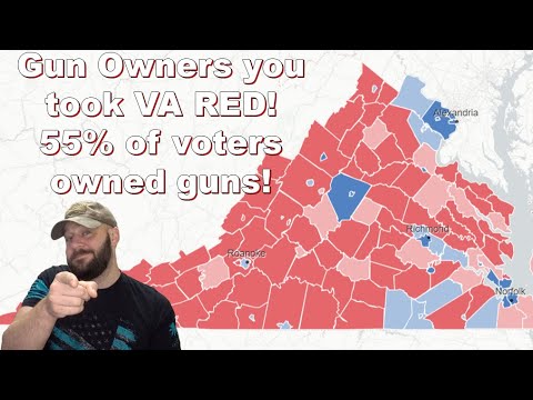 Gun owners came out BIG in VA and turned it RED! Look what we can accomplish! Thumbnail