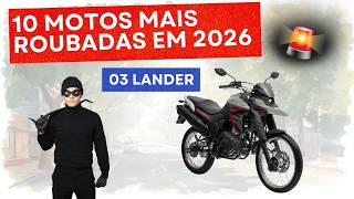 Quanto Custa o Seguro das 10 Motos Mais Roubadas em 2026 em SP: N º3 Yamaha XTZ 250 LANDER