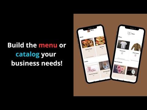 Menu & Catalog Maker AI video thumbnail
