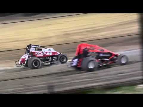 Wingless Sprints A Main 50 Lapper Gladstone Speedway 8.6.2024