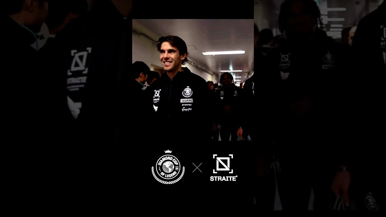 世界のサッカーレジェンドが集結⚽️ダイヤモンドカップxSTRAITE