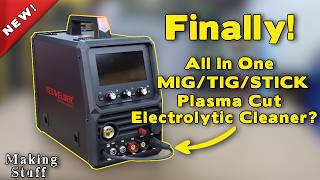 Best Multi Process Welder, Plasma Cutter and Cleaner for 2026! - YesWelder Firstess MP200 Pro