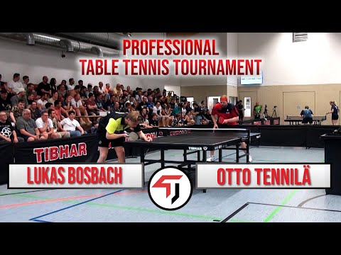 TomorrowTT PRO tournament - Lukas Bosbach vs Otto Tennilä - Group 3.