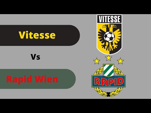 Vitesse vs Rapid Wien. Uefa Conference League. FT 2-0 24/02/22