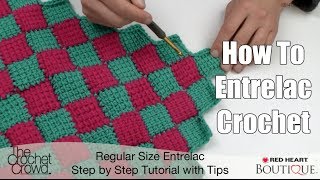 preview picture of video 'How to Entrelac Crochet'
