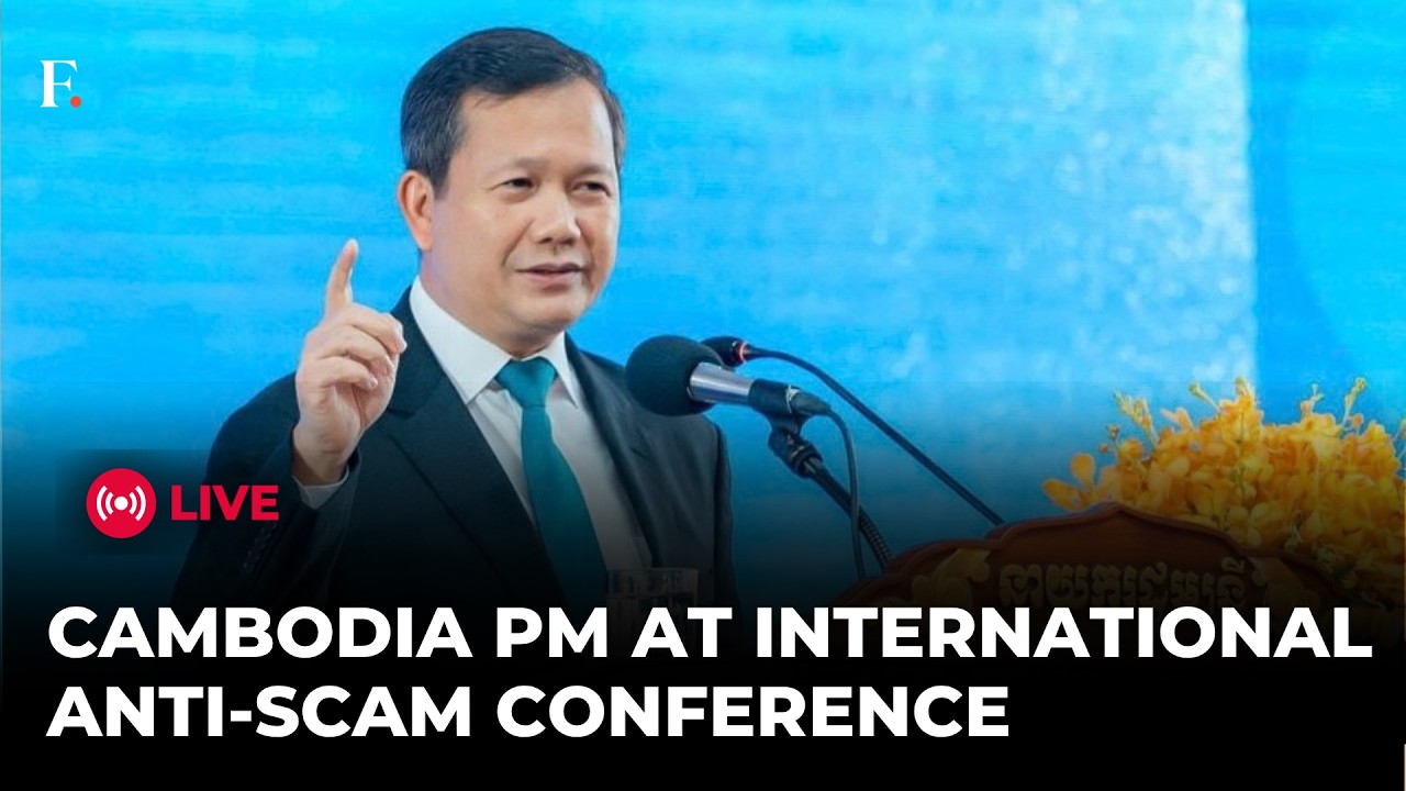 Hun Manet Speaks At International Anti-Scam Conference In Cambodia | LIVE