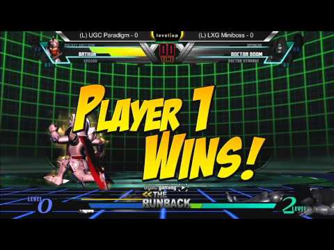 UMvC3 UGC Paradigm vs LXG Miniboss - The RunBack New Years Edition Grand Finals