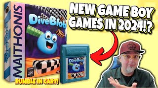 CRAZY They Still Make NEW Game Boy Games & This One Has RUMBLE! DiveBlob Is Coming!