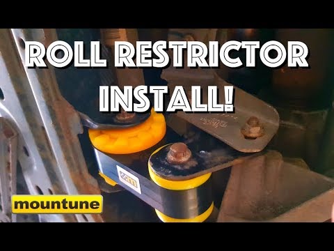 MOUNTUNE ROLL RESTRICTOR INSTALL! | FIESTA ST | REAR MOTOR MOUNT